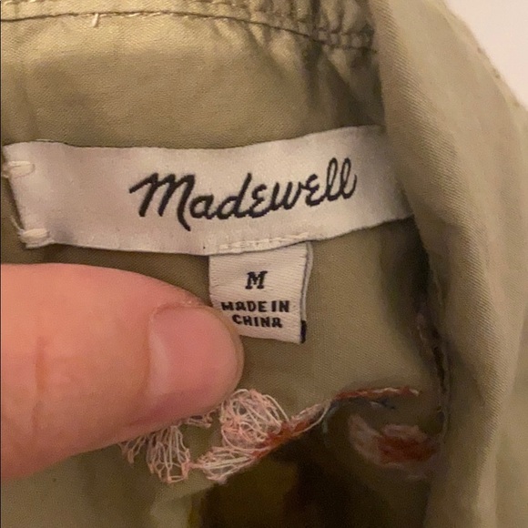 Madewell safari shirt - Picture 4 of 4